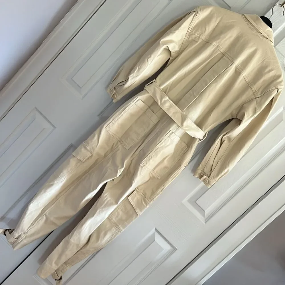 Banana Republic Andi Moleskin Flight Jumpsuit